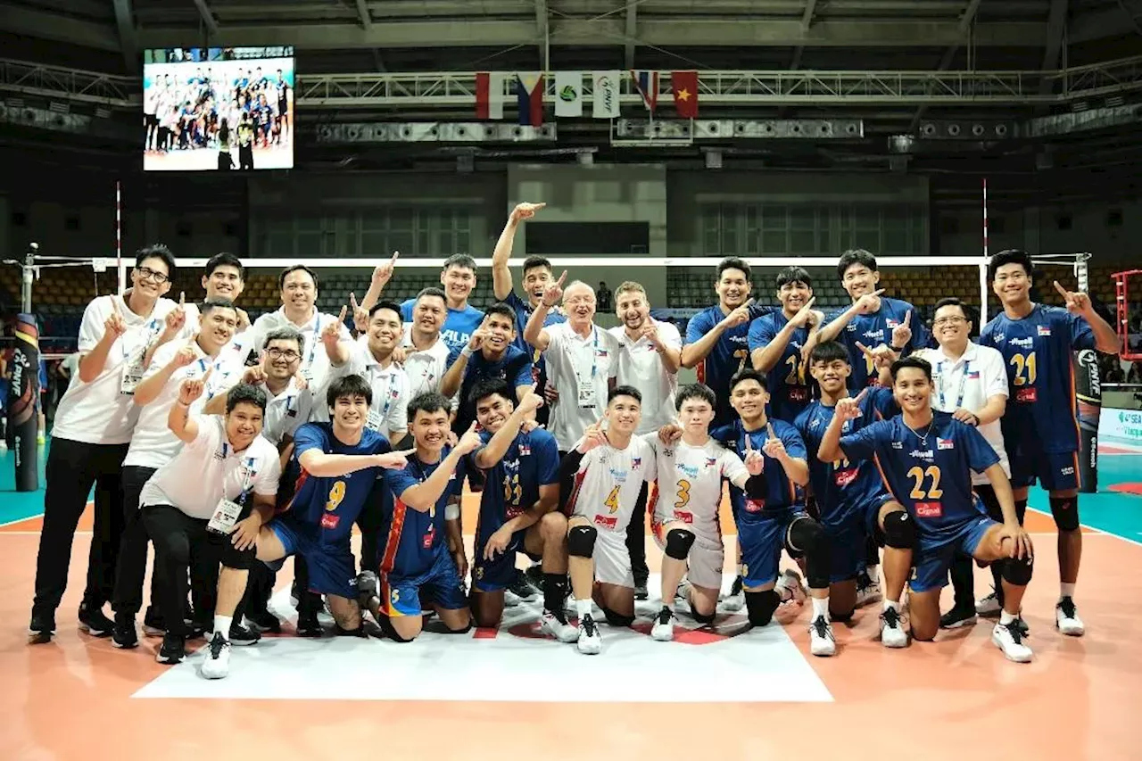 Undermanned Alas Pilipinas Men bag SEA V.League bronze despite falling to Thailand