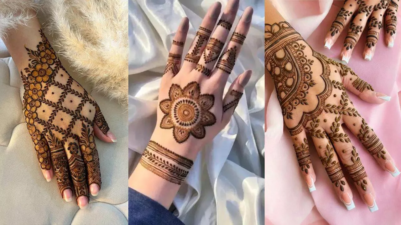 Easy Mehandi Design For Raksha Bandhan: लास्ट मिनट पर लगा रही हैं मेहंदी, तो ट्राई करें ये 5 सिंपल डिजाइन