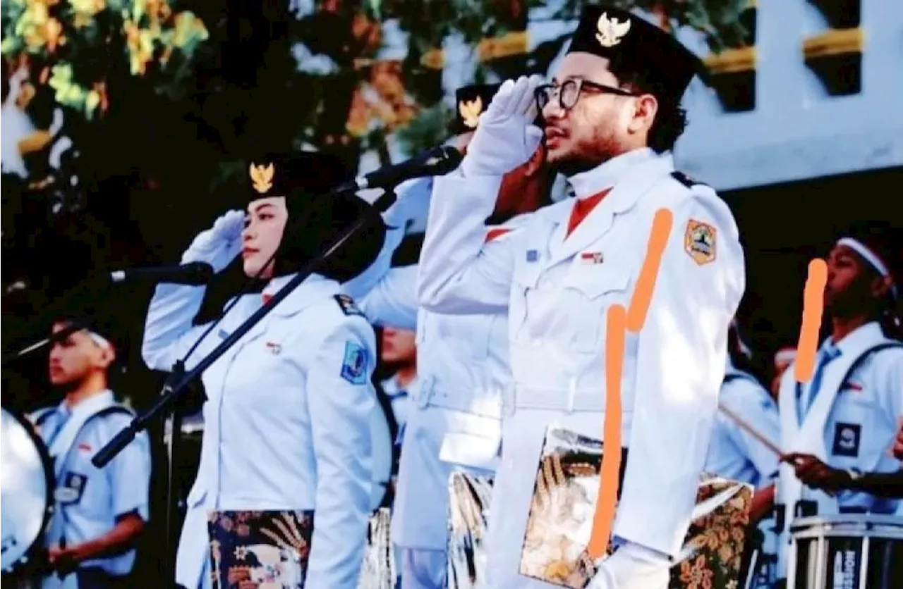 Kunto Aji Jadi Petugas Upacara Bendera, Lihat Nih