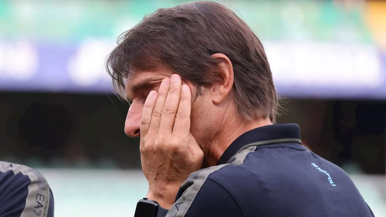 Serie A, Napoli am Boden: Conte muss viel aufarbeiten