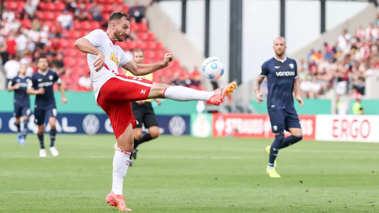 Unter die Latte genagelt: Regensburg schießt Bochum aus dem Pokal