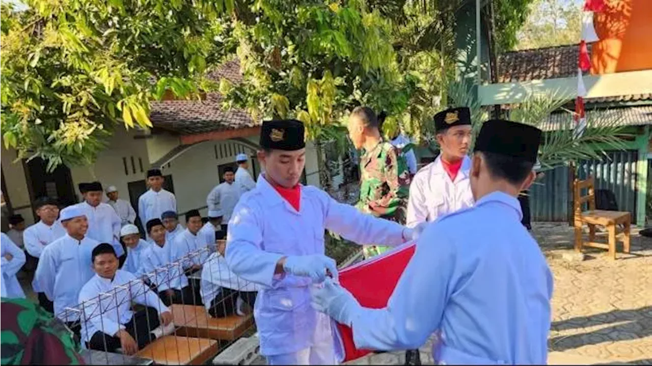 Pernah Berafiliasi dengan JI, Ini Potret Upacara Bendera Perdana di Ponpes Darusy Syahadah Boyolali