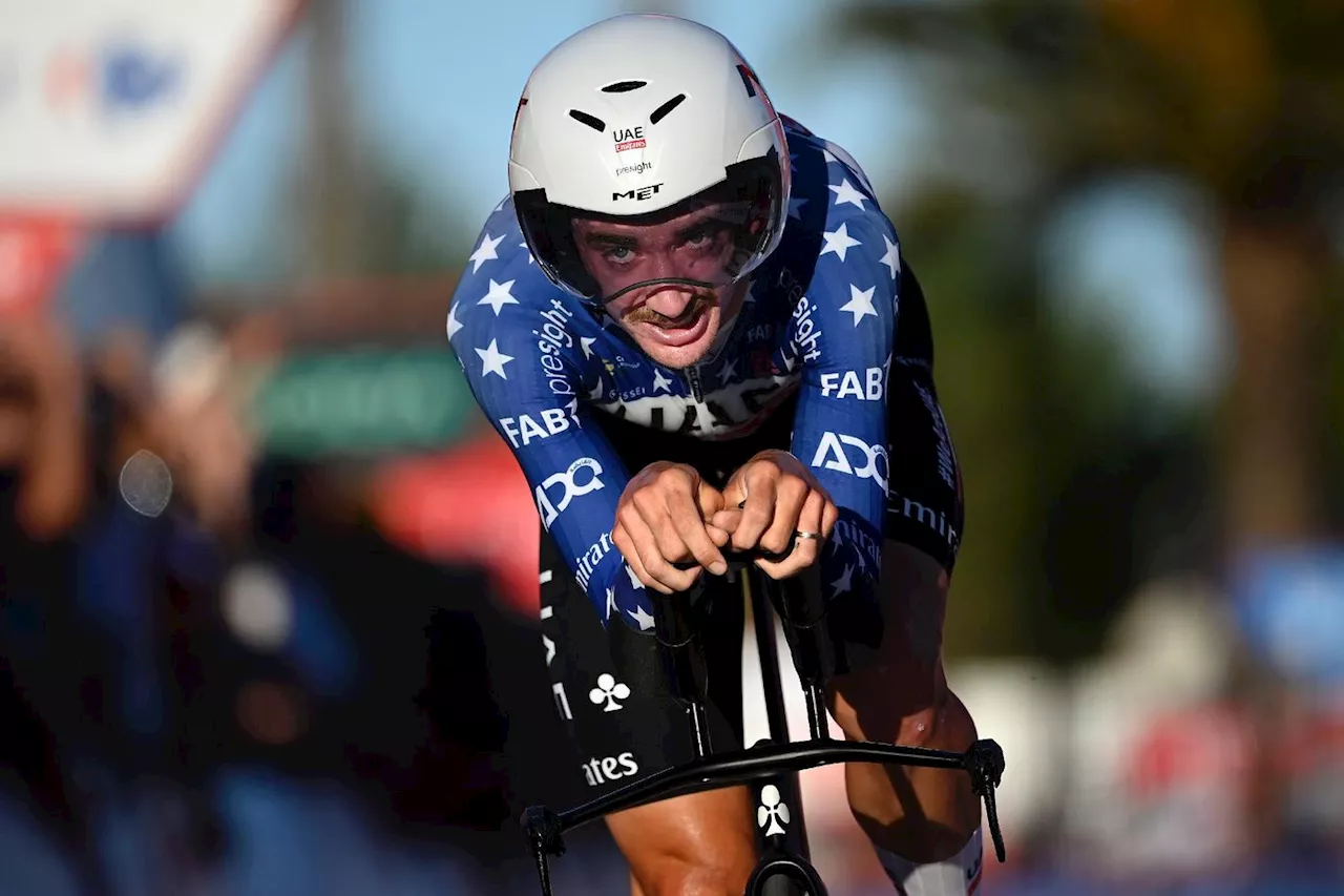 Tour d'Espagne: l'Américain McNulty remporte la première étape, van Aert troisième