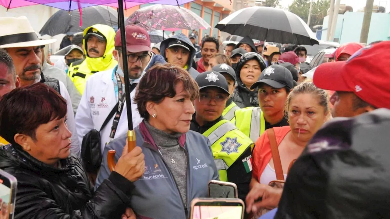 'Todo el apoyo a las familias de Chalco' instruye la gobernadora Delfina Gómez