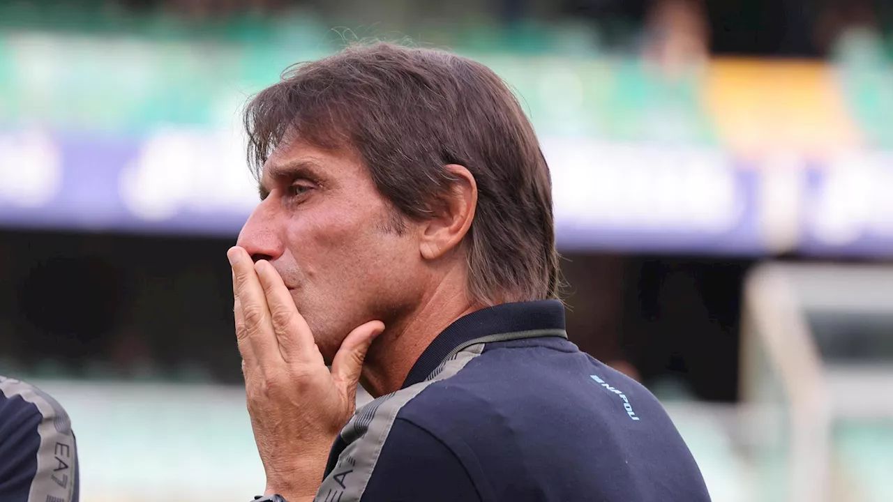 Il debutto del Napoli di Conte è un disastro, il Verona gliene fa 3