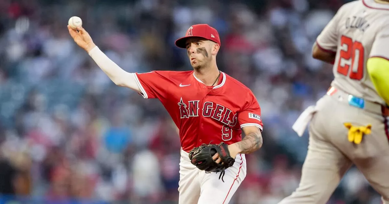 Angels struggle against Chris Sale and Braves in blowout loss