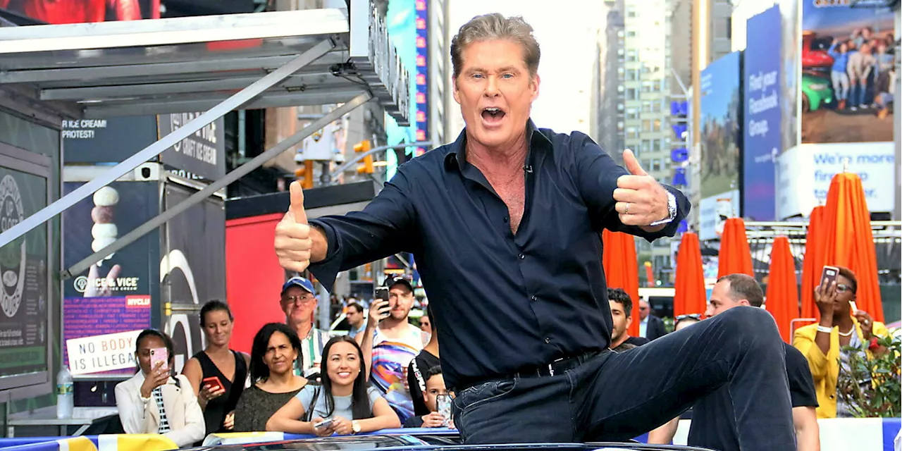 David Hasselhoff est très ému d’être grand-père pour la première fois