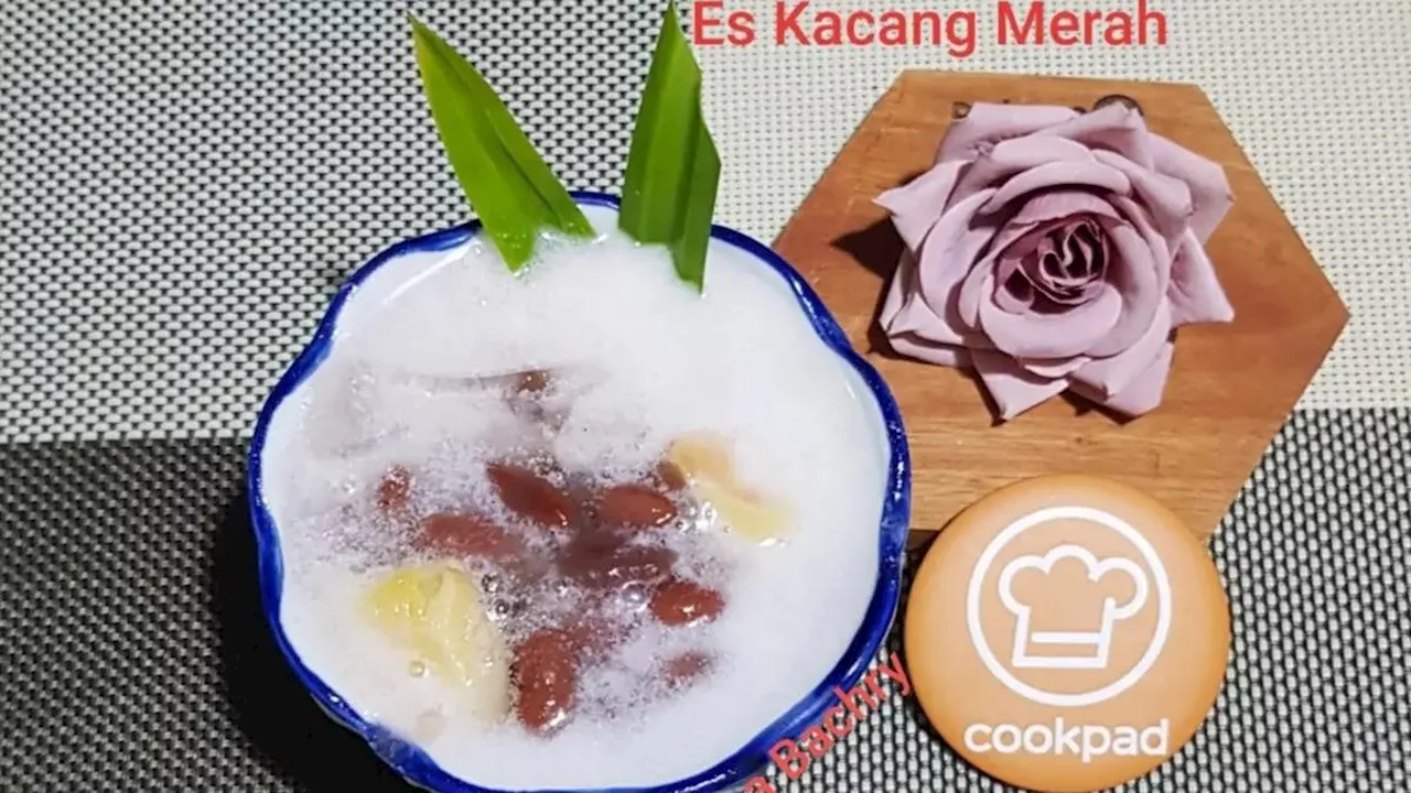 3 Resep Praktis Es Kacang Merah Menyegarkan, Pas untuk Cuaca Panas