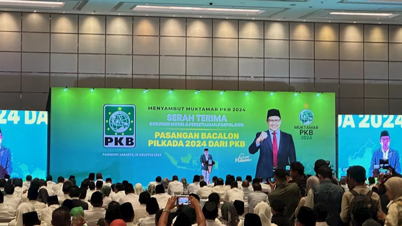 Dukung Bobby Nasution Maju Pilgub Sumut, Cak Imin: Kami Titip Harapan PKB