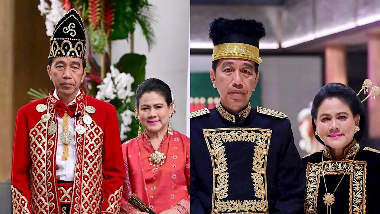 Makna 2 Baju Adat yang Dipakai Jokowi saat Peringatan HUT ke-79 RI di IKN