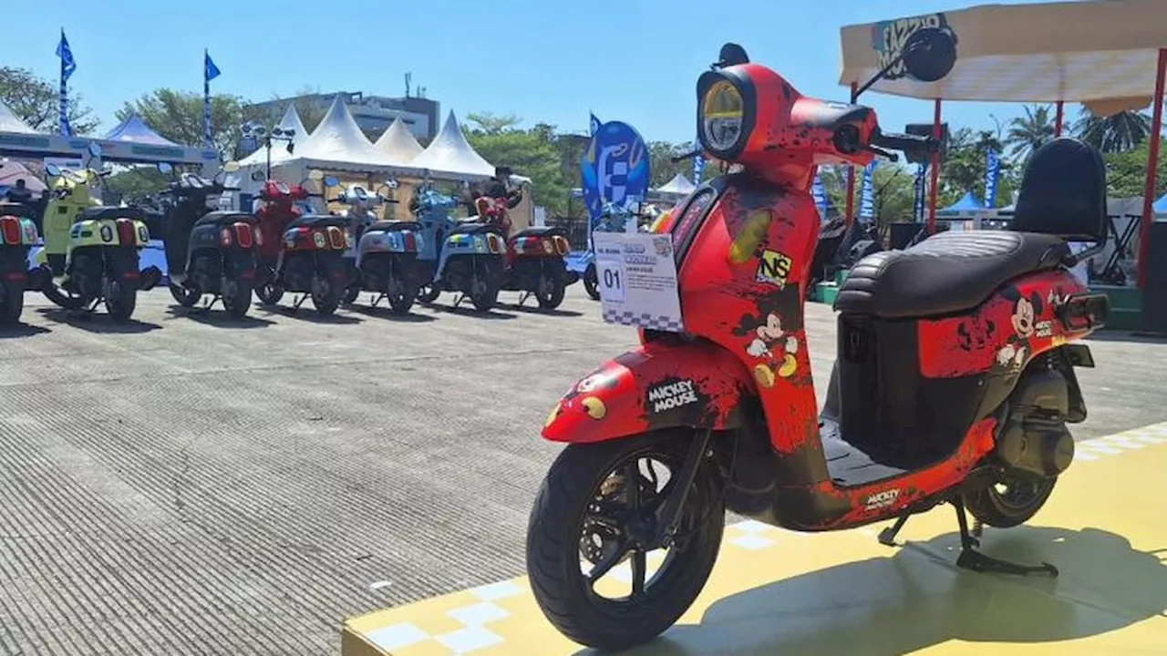 Melihat Keseruan Yamaha Fazzio Modifest Makassar, Banyak Modifikasi Keren