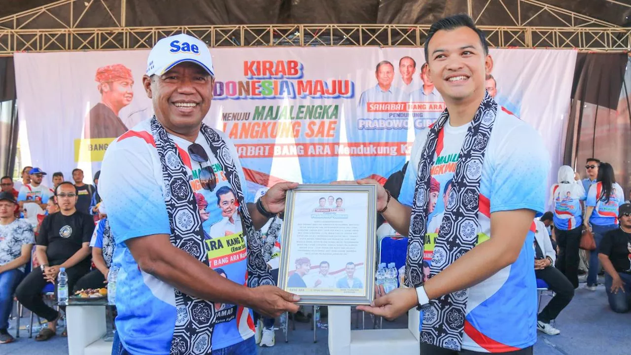 Relawan Sahabat Bang Ara Majalengka Dukung Bakal Cabup Eman Suherman di Pilkada 2024