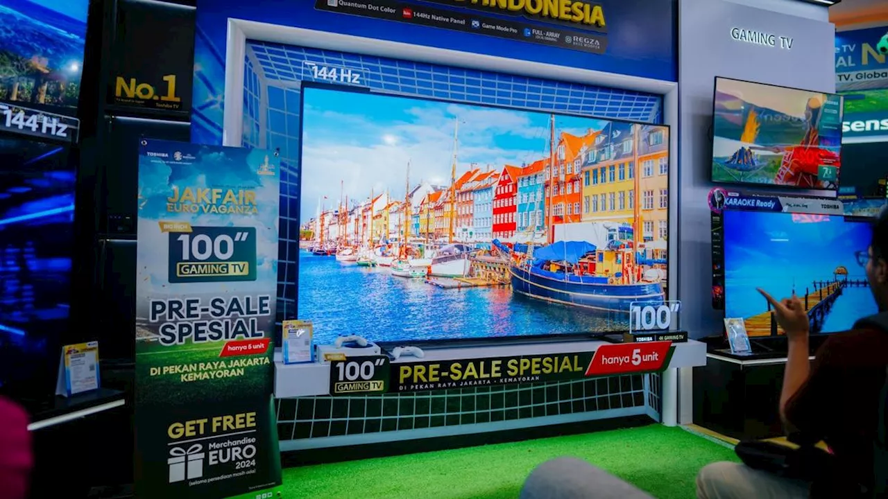 Toshiba Rilis TV 100 Inci di Indonesia, Cek Spesifikasi dan Harganya