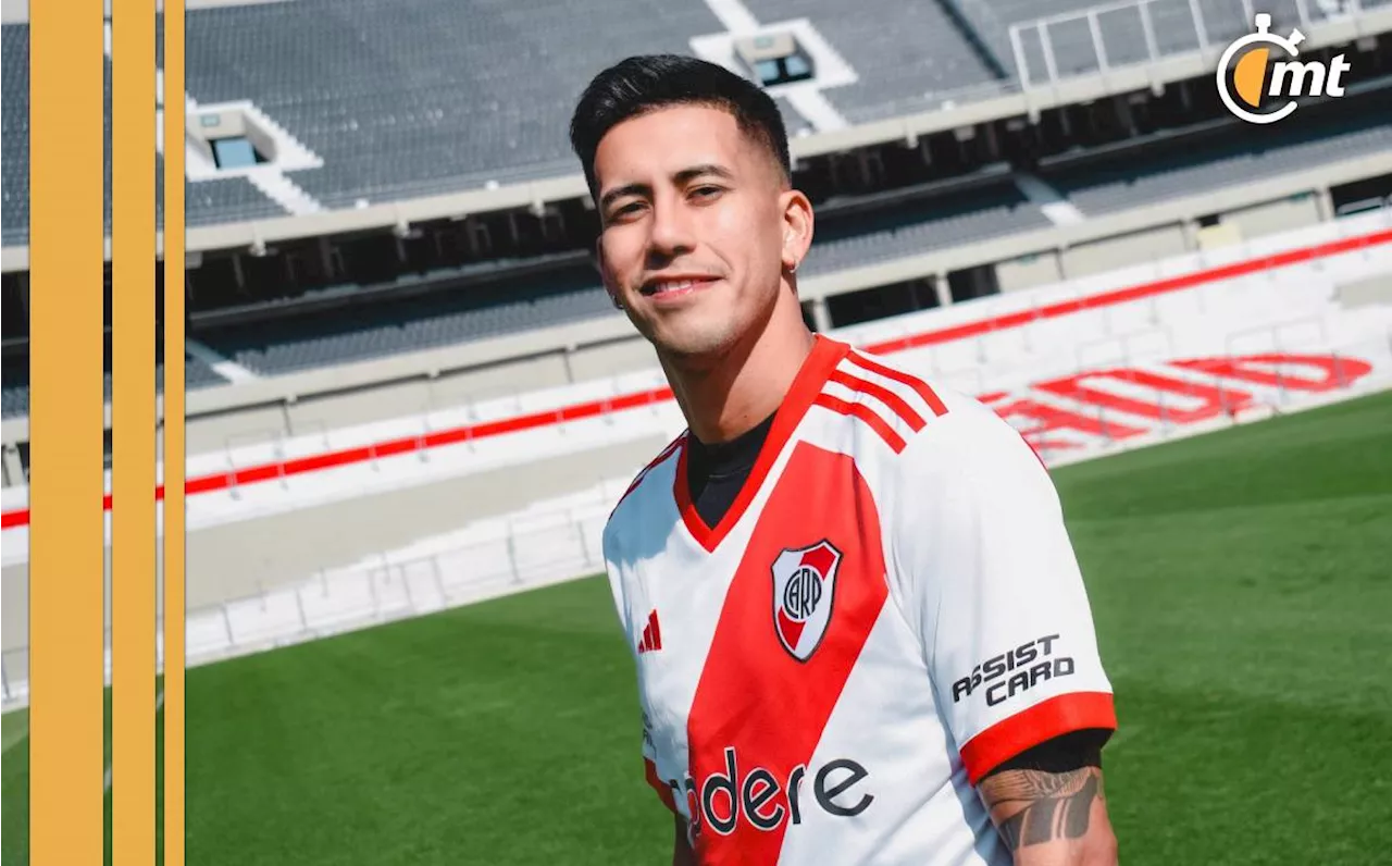 Maxi Meza se luce con PARTIDAZO en debut con River Plate tras dejar a Rayados