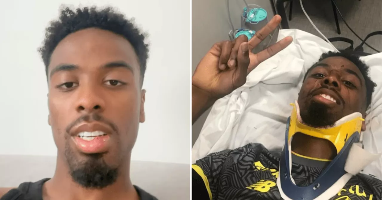 Angel Gomes provides update after sickening head injury in Lille's clash with Reims