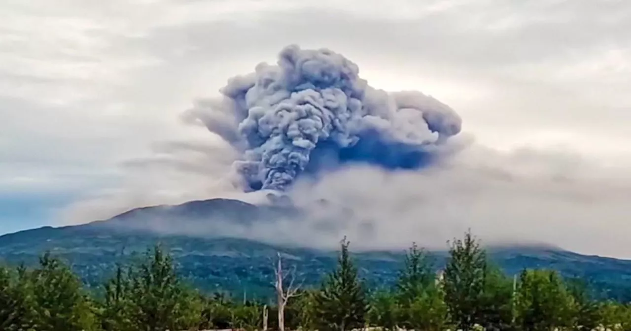 Russia's Shiveluch volcano erupts after 7.0-magnitude earthquake