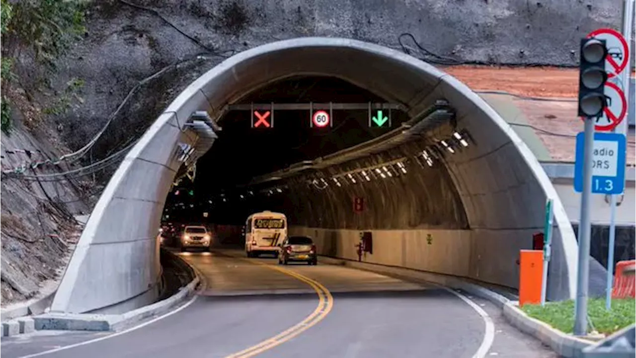 Cierre temporal del Túnel de Oriente por alto flujo vehicular: Usa la variante Palmas