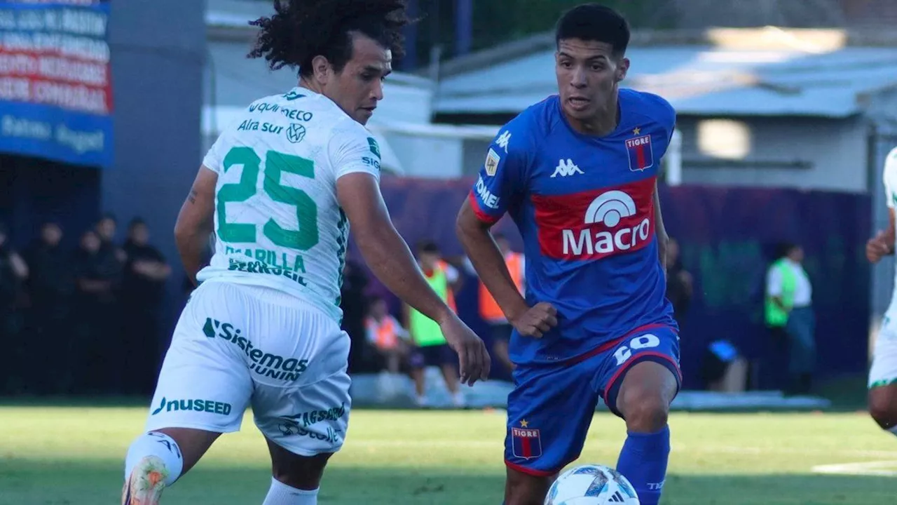 Sarmiento de Junín vs. Tigre por la Liga Profesional de Fútbol: horario, formaciones y TV