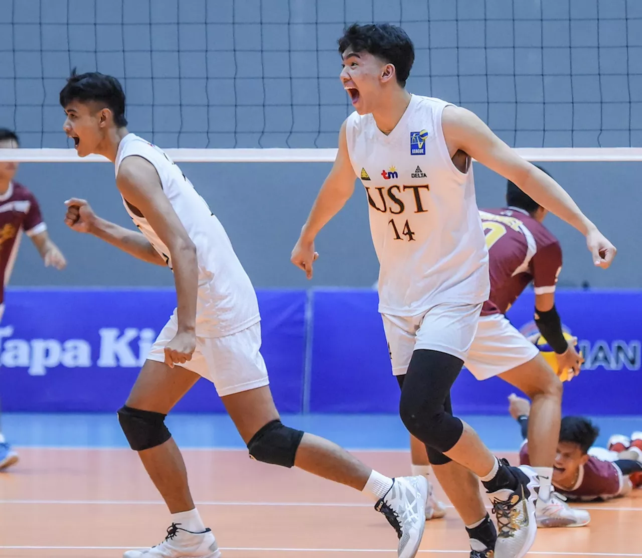 Golden Spikers hold off Altas’ comeback bid in 5-set battle