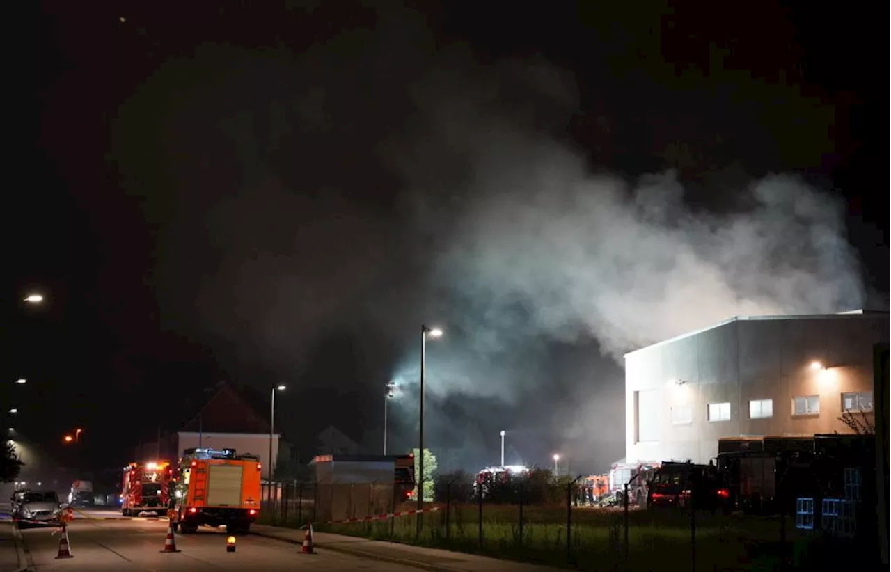 Feuer bei Schokoladenhersteller Brandt in Landshut: Millionenschaden