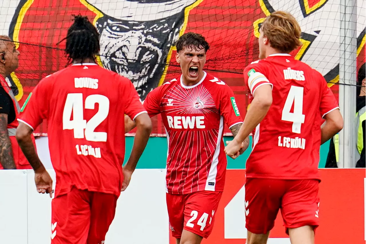 Mühsamer Premieren-Sieg für Struber: Köln schlägt Sandhausen