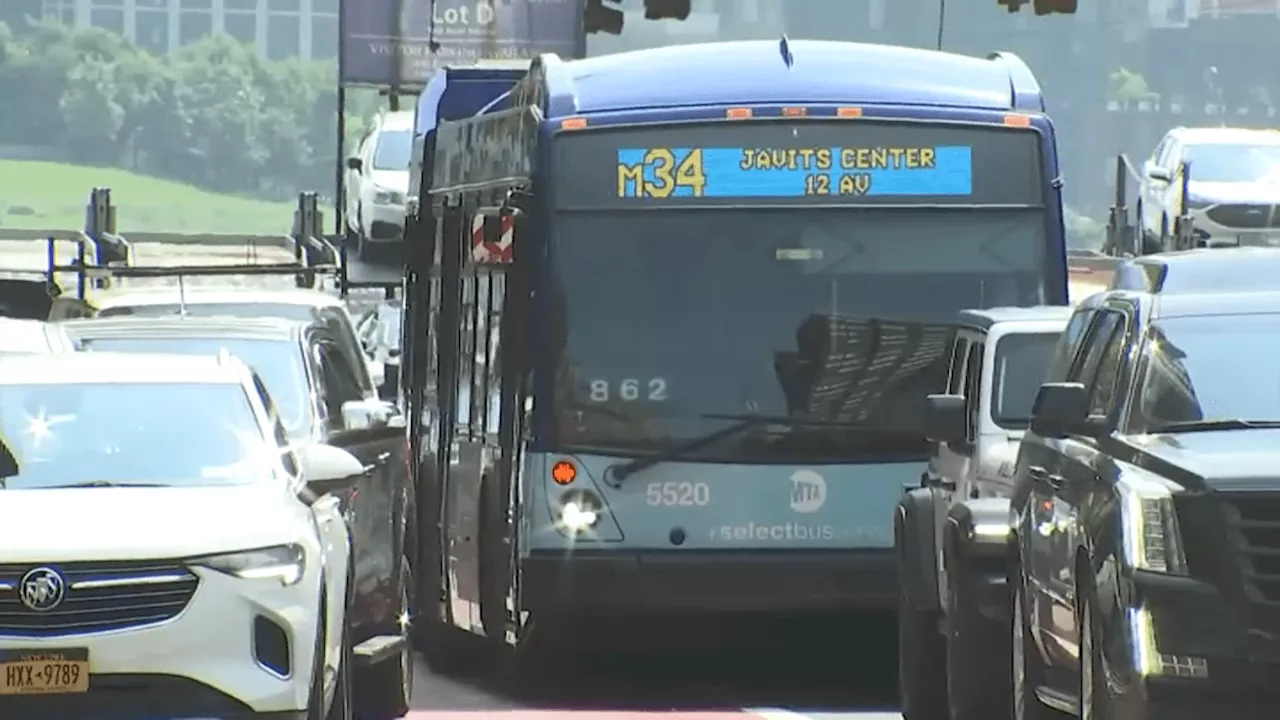 MTA is handing out fines starting Monday for NYC drivers blocking bus stops