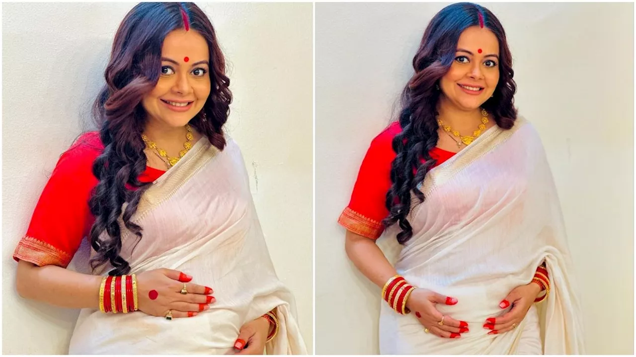 बंगालन लुक में गोपी बहू ने फ्लॉन्ट किया बेबी बंप, Devoleena जल्द बनेंगी मां