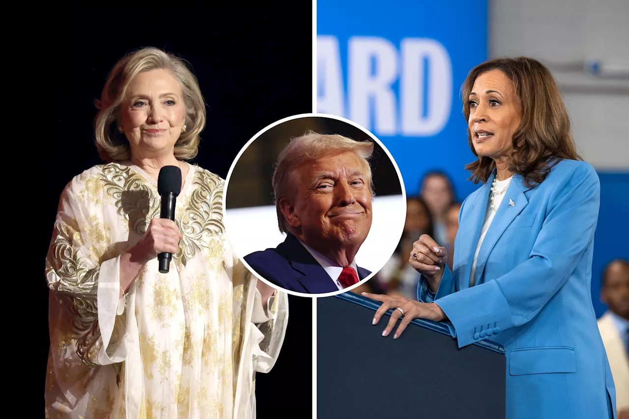 Kamala Harris Polling Compared to Hillary Clinton's in 2016