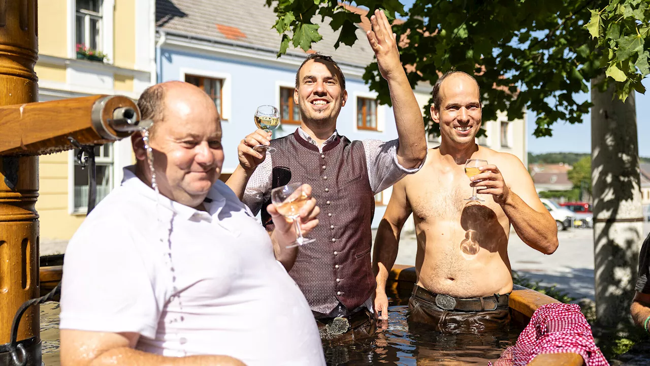 Ein Fest für den Brunnen