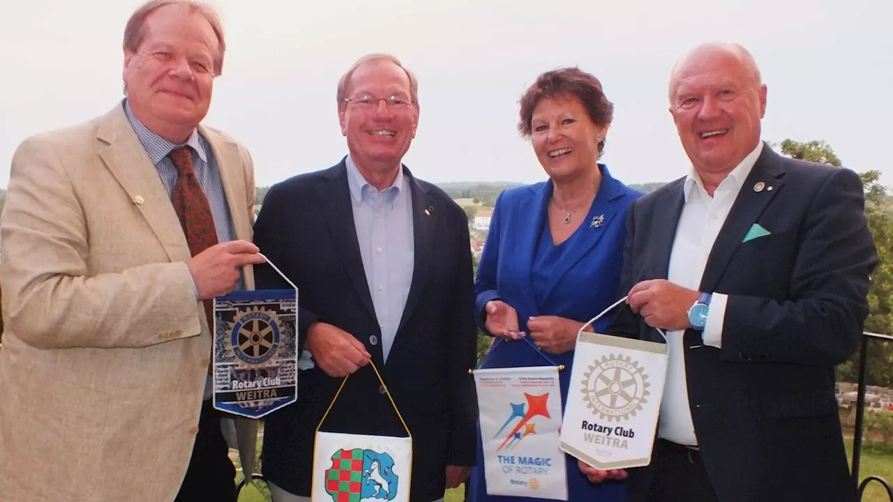 Honoriger Besuch beim Rotary-Club