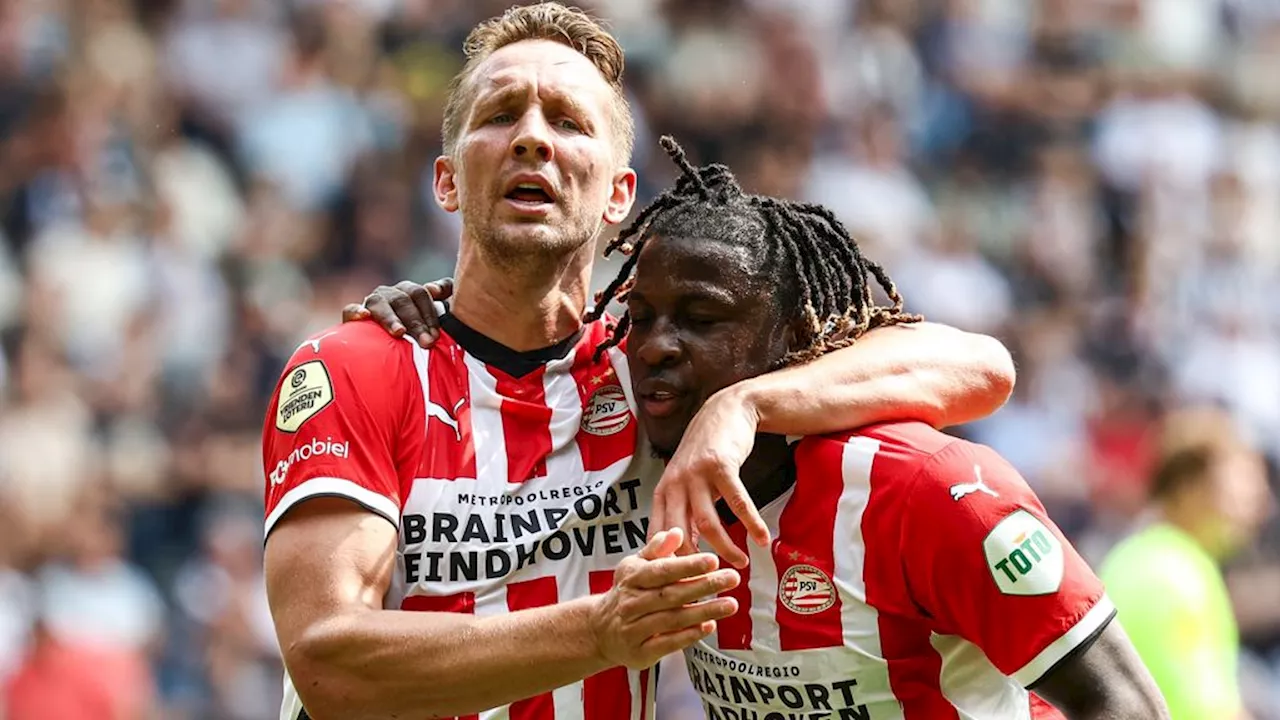 Landskampioen PSV wint na achterstand bij rust toch van Heracles Almelo