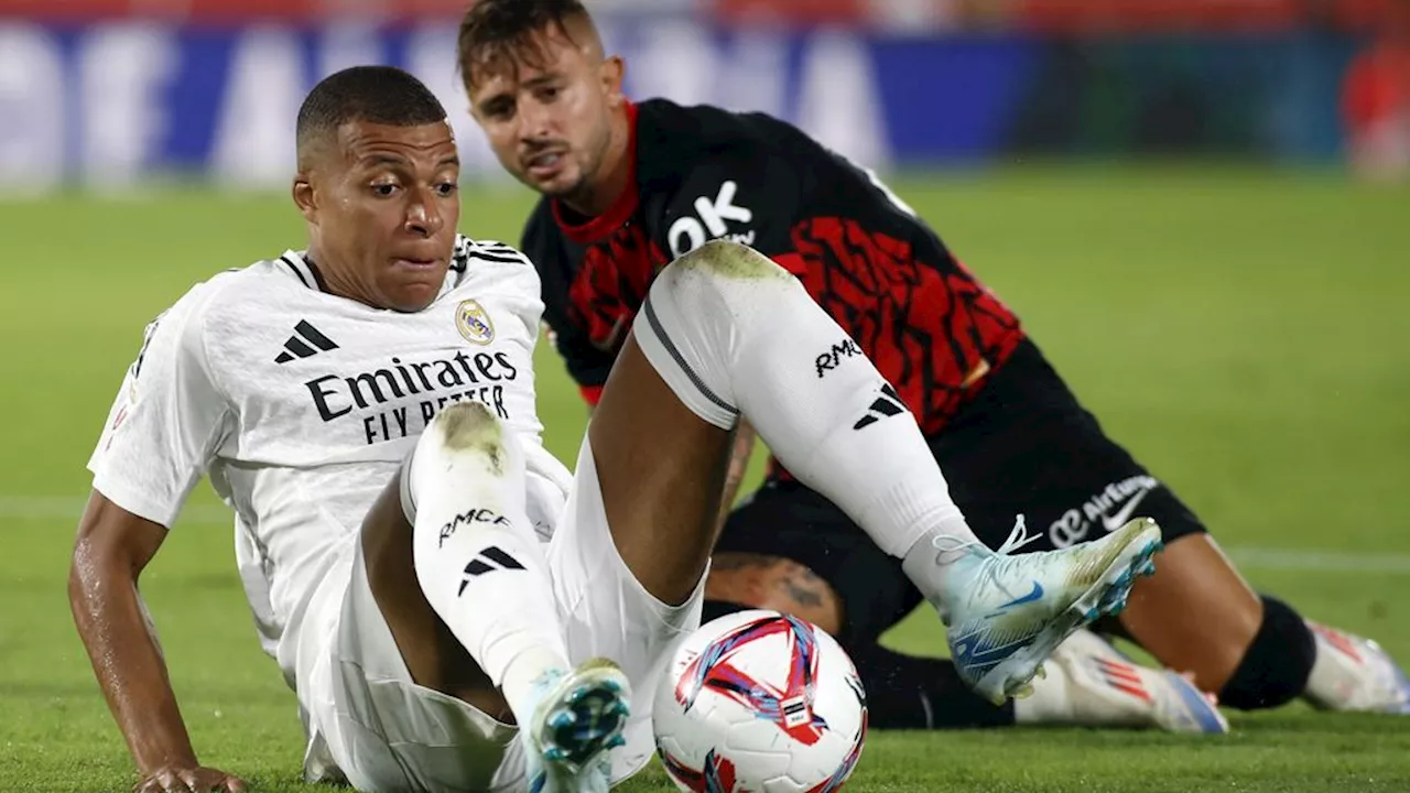 Real Madrid loopt meteen averij op in La Liga, Mbappé scoort niet bij competitiedebuut