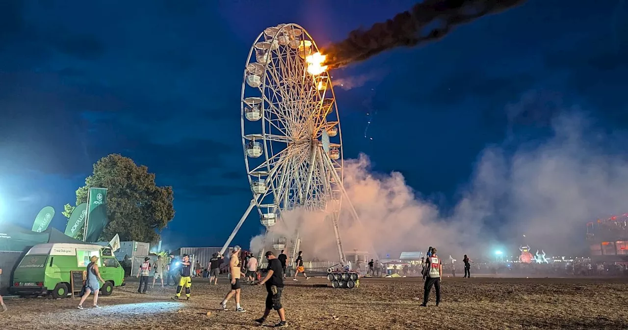 Mindestens 23 Verletzte bei Riesenradbrand - Experte vor Ort