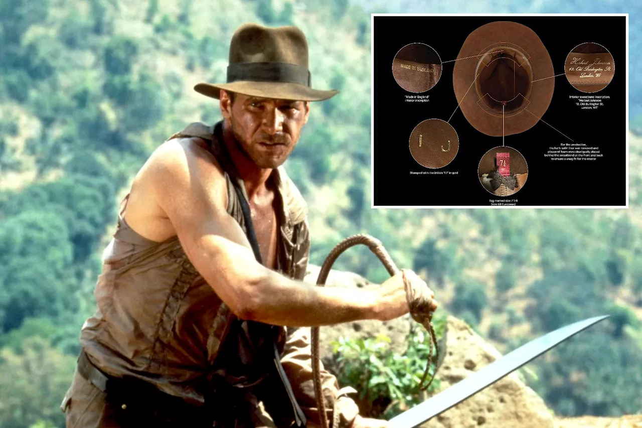 Indiana Jones’ iconic felt fedora fetches $630,000 at auction