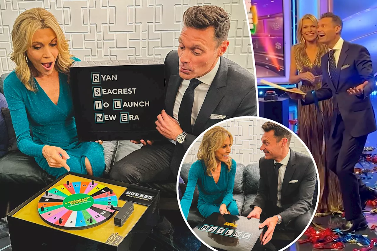 Ryan Seacrest and Vanna White bond backstage at 'Wheel of Fortune': 'New era'