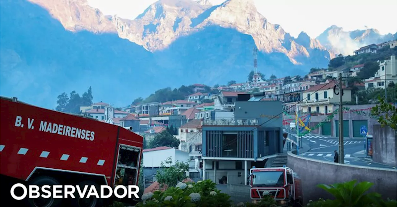 Na Serra de Água, na Madeira, a noite foi 'caótica' e sem mãos a medir