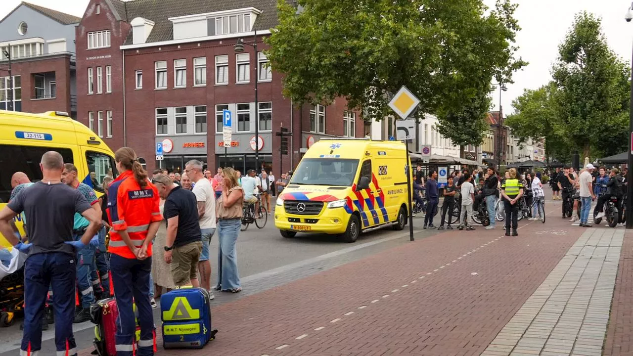 112-nieuws: vrouw komt met fiets ten val • schuurtje vliegt in brand