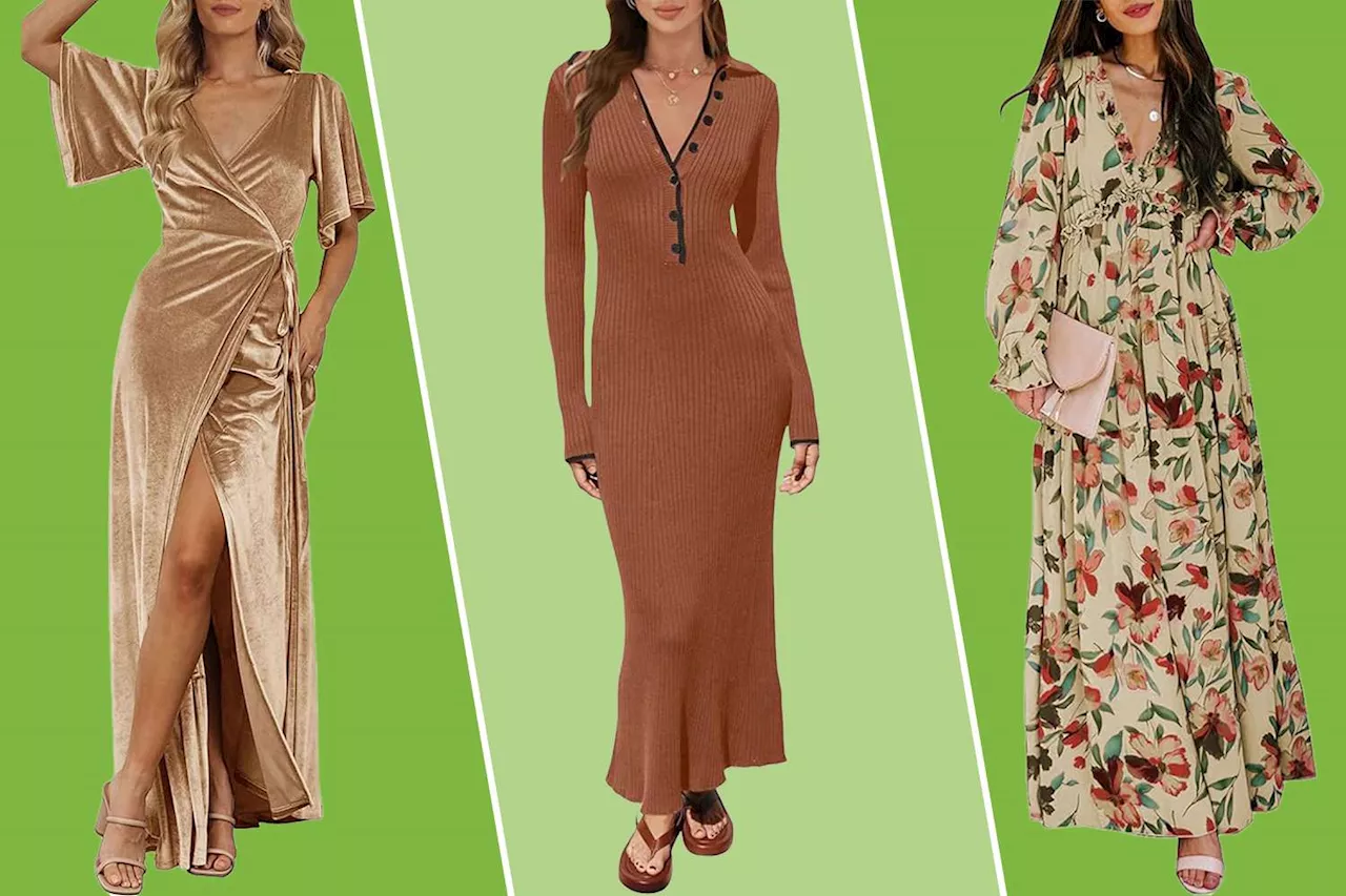 The Best Fall Maxi Dresses on Amazon Are Up to 57% Off Right Now