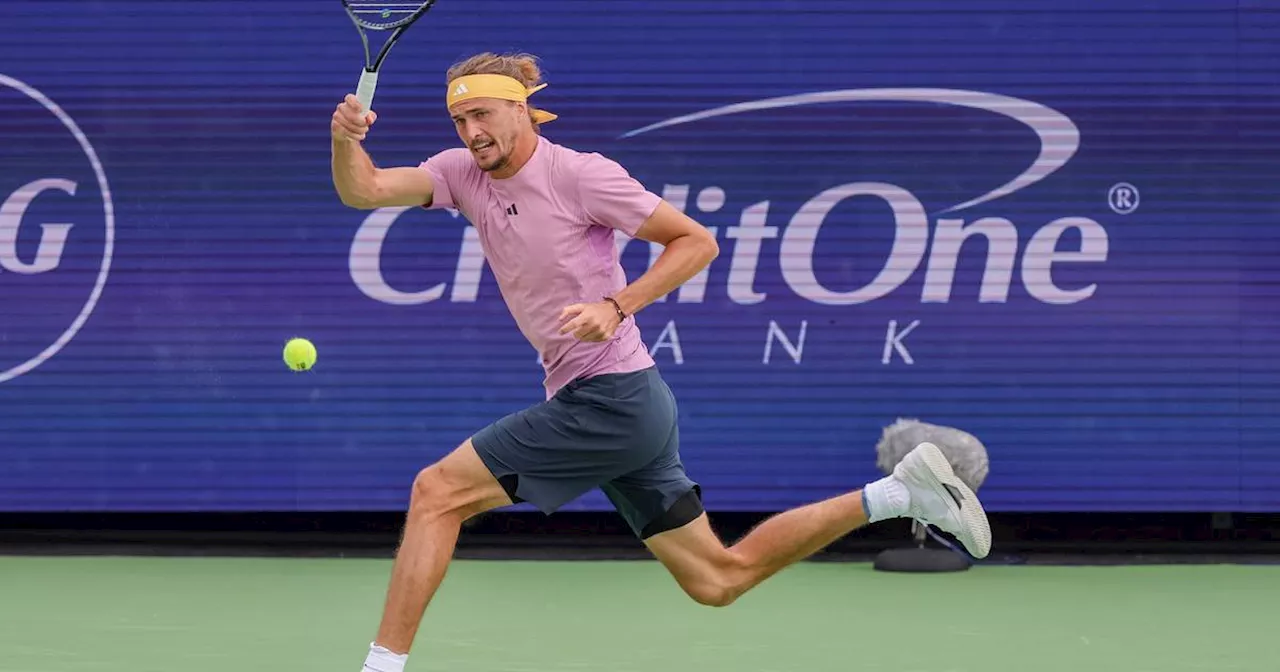 Tennis: Alexander Zverev erreicht Halbfinale bei Turnier in Cincinnati