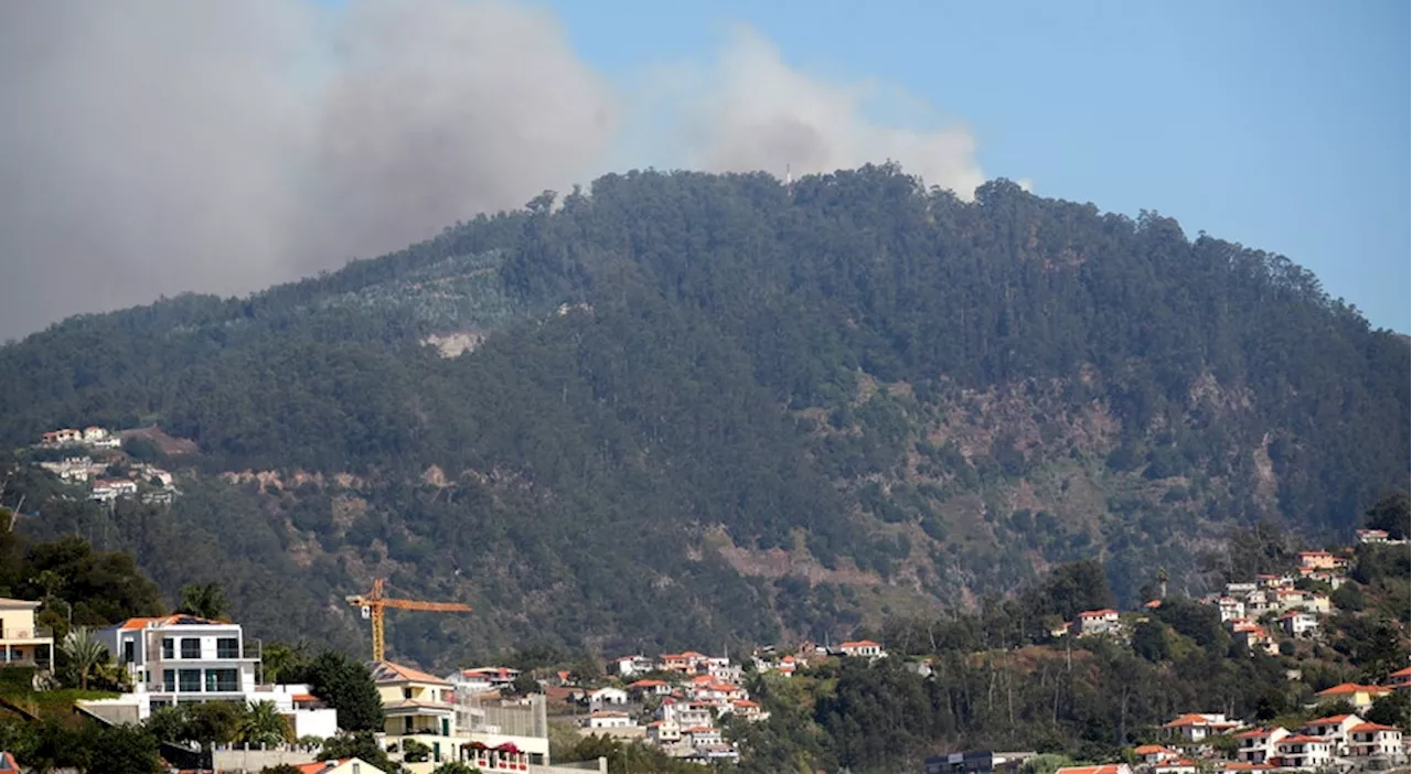 Combate a incêndio na Madeira mobiliza reforços do continente