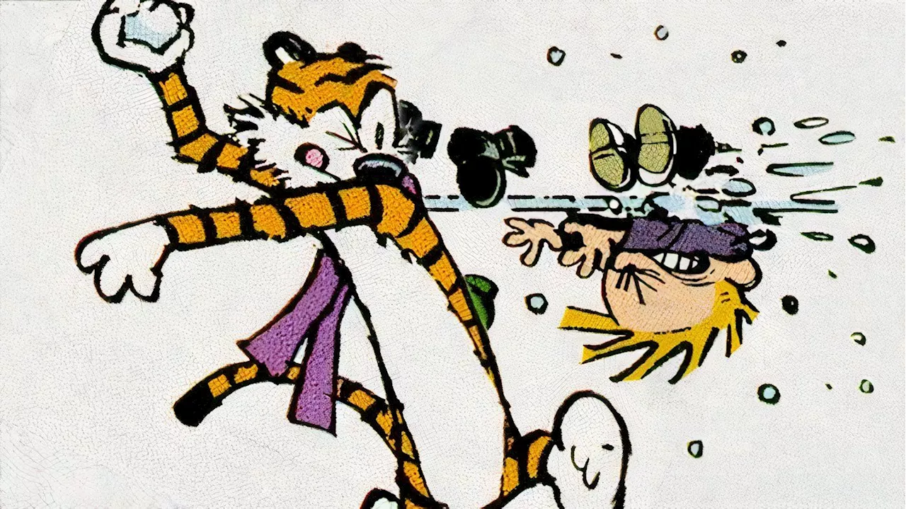 10 Most Epic Calvin and Hobbes Snowball Fights in Comic History