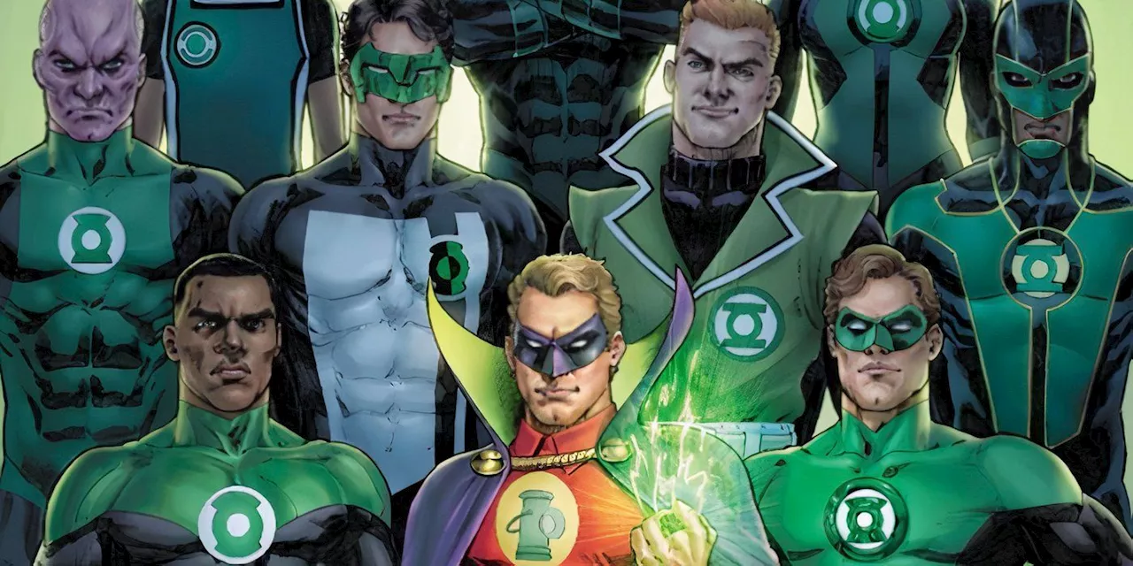 DC's Best Green Lantern Designs in History Take the Spotlight in Official Art