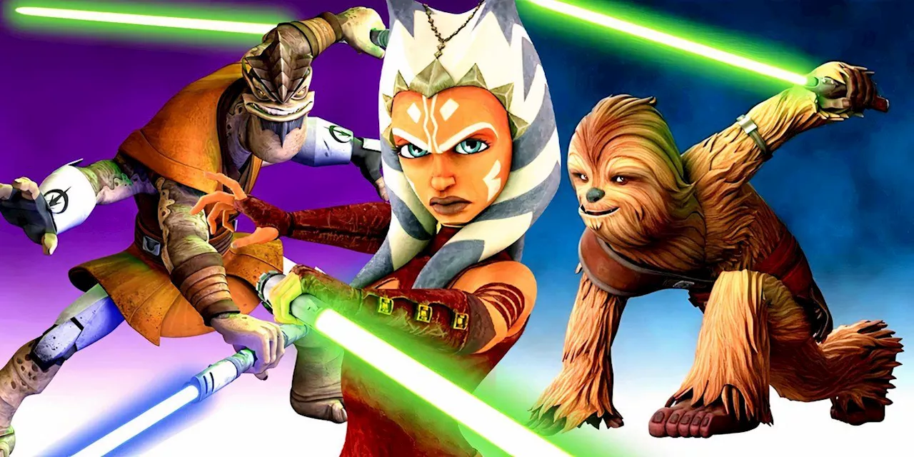 Every New Jedi Introduced In Star Wars: The Clone Wars (& What Happened To Them)