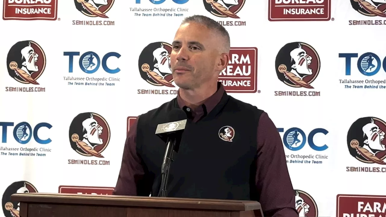 Florida State's Mike Norvell Dives Into Depth Chart, Looks Toward Georgia Tech