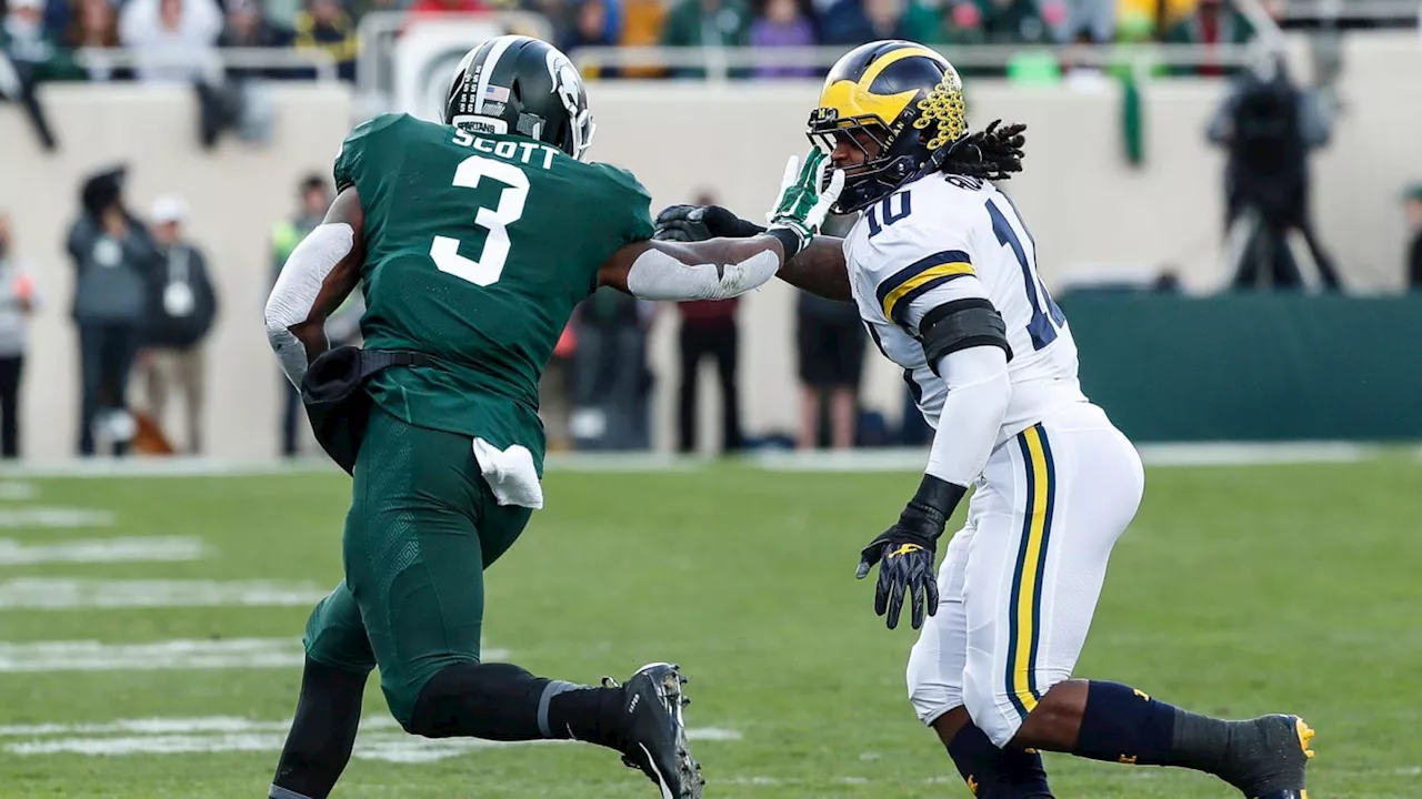 Former Michigan State RB on Devin Bush destroying Spartan logo