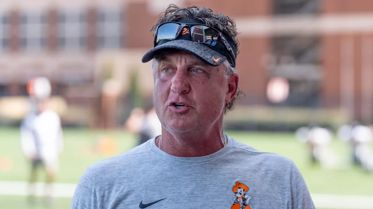 'No Negotiating Now': OSU's Mike Gundy Talks About NIL During Season