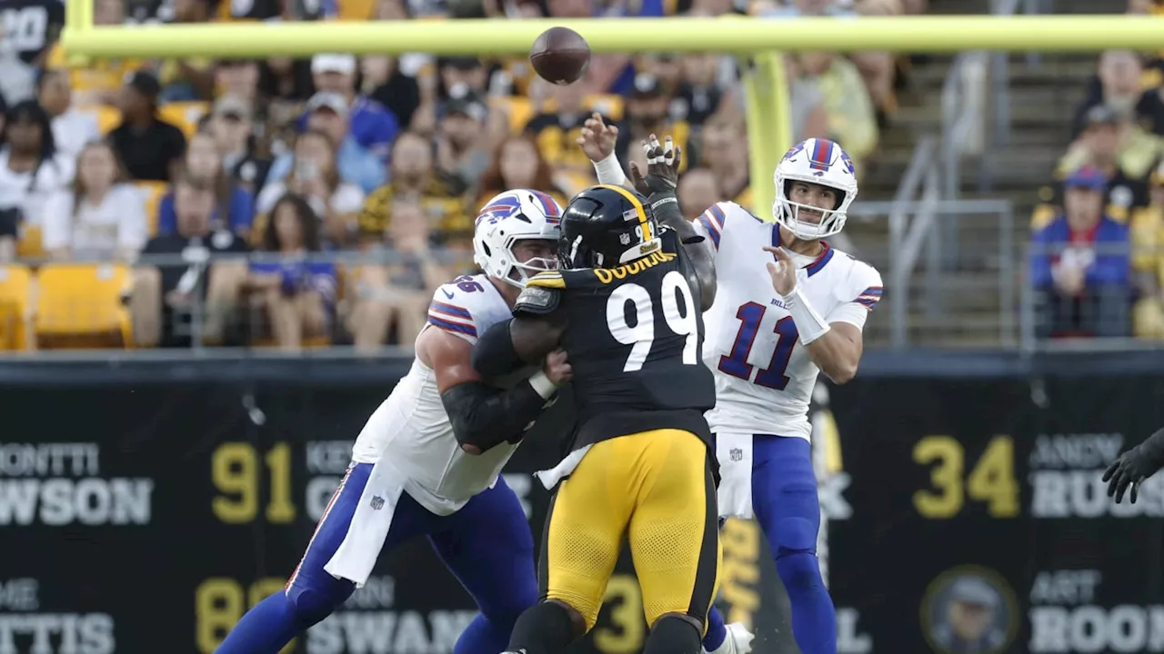 Stock up, stock down following Bills' 9-3 preseason win over Steelers