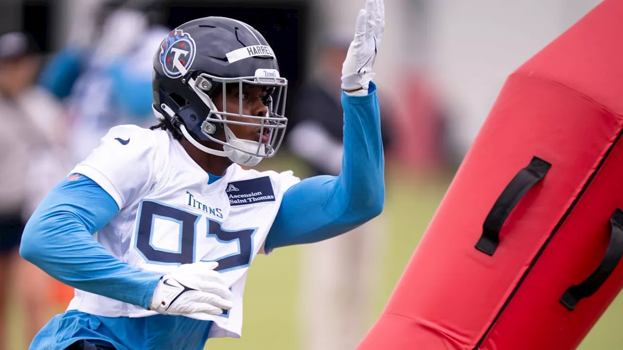 Tennessee Titans' rookie Jaylen Harrell had a massive performance on Saturday