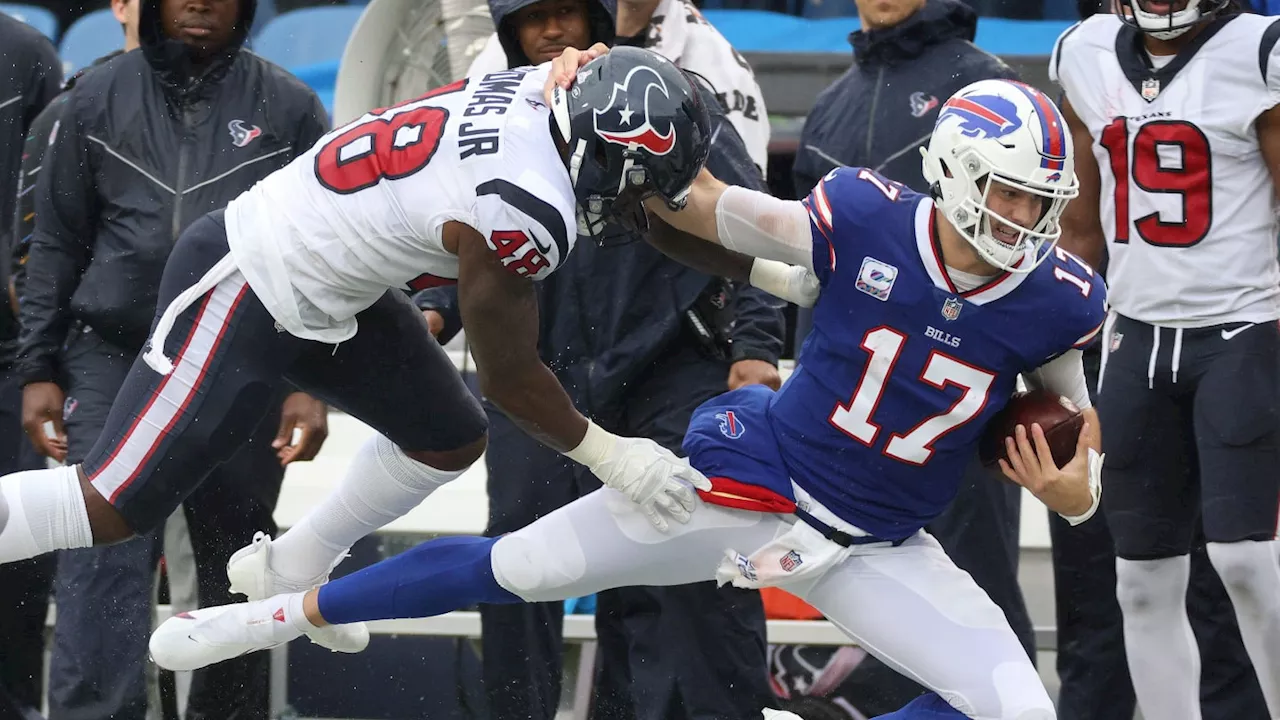 Texans' announcer makes false claim about Bills' Josh Allen, praises CJ Stroud