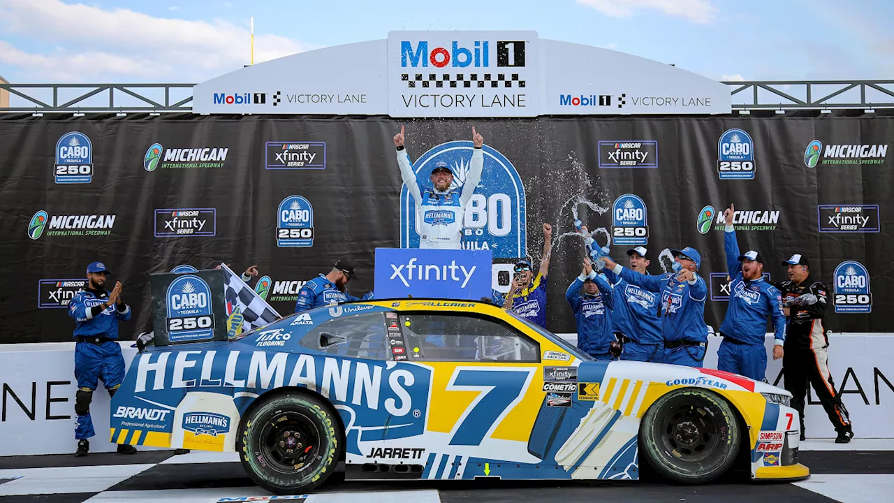 XFINITY: Allgaier Earns Xfinity Win No. 25 in Overtime at Michigan